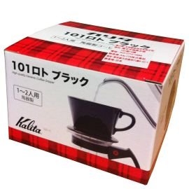 嵐山咖啡豆烘焙專家,Kalita 101 白色陶瓷咖啡濾杯 1~2人用 Coffee Dripper