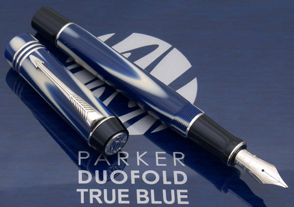 現貨最後一支 PARKER派克 DUOFOLD TRUE BLUE 多福世紀系列海洋之星鋼筆(全球限量5000支)P0792770