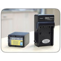 * 華揚數位 *rowa fv 100 高容量 副廠電池 + 充電器組 sony 攝影機專用