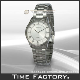 【時間工廠】全新原廠正品 SEIKO 白羅馬面時尚腕錶(有對錶) SGEF07P1