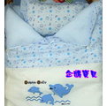 @企鵝寶貝@小海豚嬰兒睡袋.加厚被胎,嬰兒床睡袋*台灣製造*