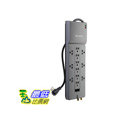 [o美國直購] Belkin 防護插座 12-Outlet BE112234-10 Surge Protector with Phone/Ethernet/Coaxial Protection (10 呎)