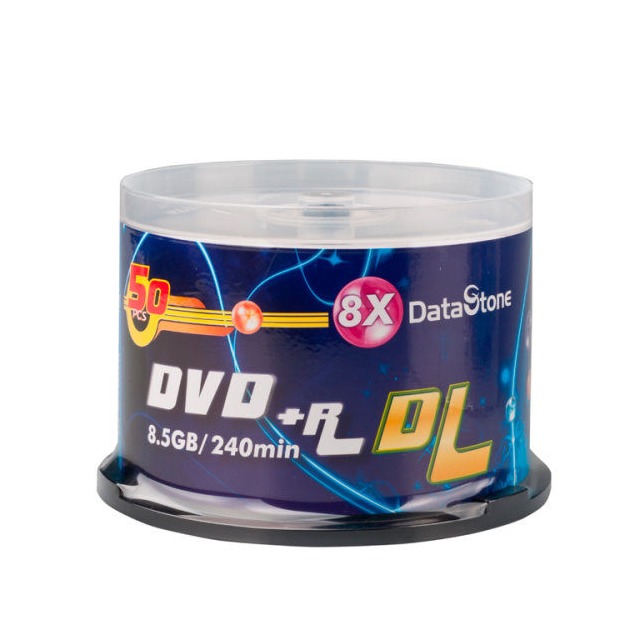 DataStone 空白光碟片 DVD+R 8X DL 8.5GB單面雙層 X 50PCS