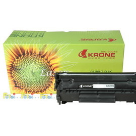 KRONE HP Q2612A 環保碳粉匣 黑色 (適用機型：HP LaserJet 1010/1050/3020/3030/3015/1015/1020/1022)