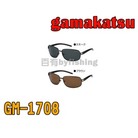 ◎百有釣具◎日本gamakatsu GM-1708 輕量基本款 偏光鏡
