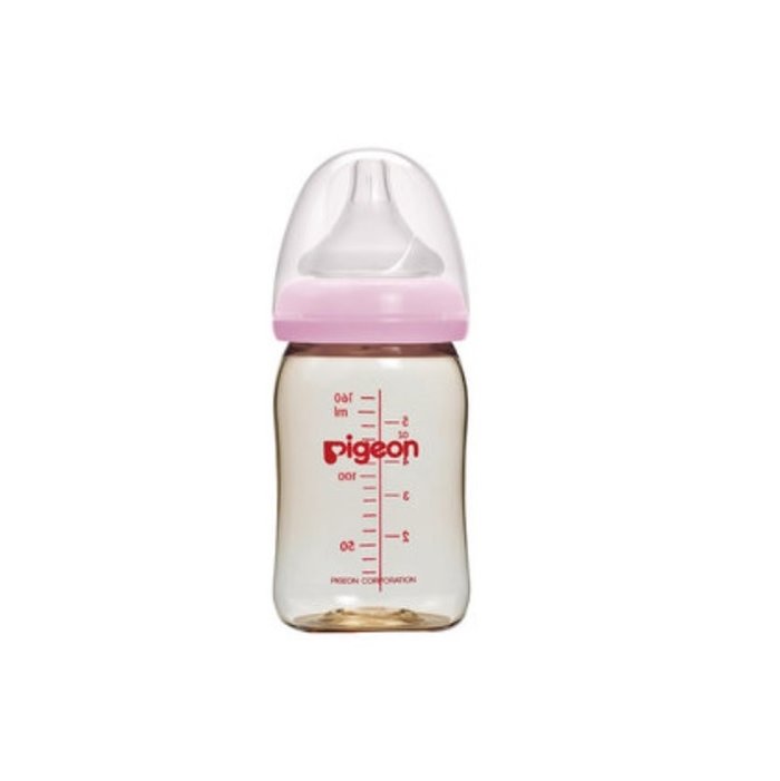 貝親 Pigeon 寬口母乳實感PPSU奶瓶160ml (二色可挑) 456元