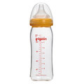 (17310)貝親PIGEON寬口母乳實感玻璃奶瓶240ml-(橘/綠/粉/白)