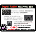 數位小兔 Manfrotto 190cxpro4 輕量化扣板式碳纖維四節三腳架 可搭配 324RC2 雲台 義大利國寶
