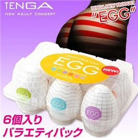 日本 TENGA EGG001-6款 自慰蛋 ( 六種不同造型與刺激 )
