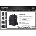 數位小兔【缺貨中】【Samsonite 新秀麗 Backpack 300 相機包】筆電 Fastpack 250 D3100 60D 600D 650D K-r K-5