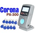 科羅拉 Corona PX-300 鑰匙圈 RFID感應式打卡鐘 (台灣製造 不需考勤卡) [附鑰匙圈感應卡10張+感熱紙捲]