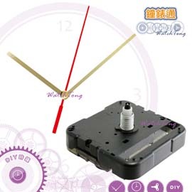 【鐘錶通】日本精工SKP-44808+J120085G/靜音時鐘機芯/安靜無聲/壓針/螺紋高8.8mm/+J系列鐘針/DIY時鐘掛鐘