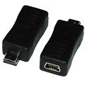 USB 5pin-microUSB公 轉接頭(Micro USB B公對mini USB 5pin 轉接頭)