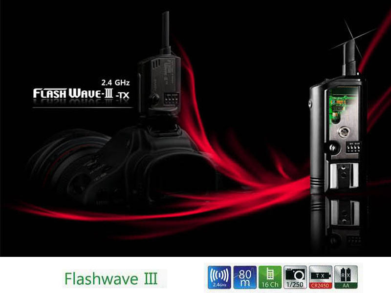 數位小兔SMDV FLASH WAVE III 2.4G 閃燈觸發器閃光燈閃燈接收器觸發器