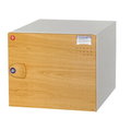 【STYLEHOUSE】KDF-2012鋼製ABS木紋門組合式置物櫃-附鎖.置物櫃.收納櫃.檔案櫃.鐵櫃~ 免組裝 /免運費(台灣製)