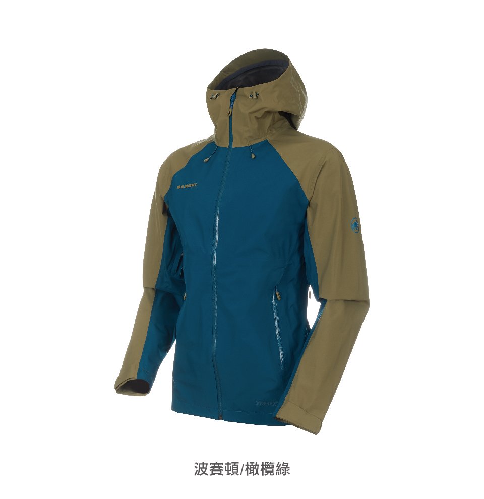 Mammut 長毛象 Convey Tour HS Hooded Jacket Men 防風防水連帽外套 黑色 男款 #1010-26032