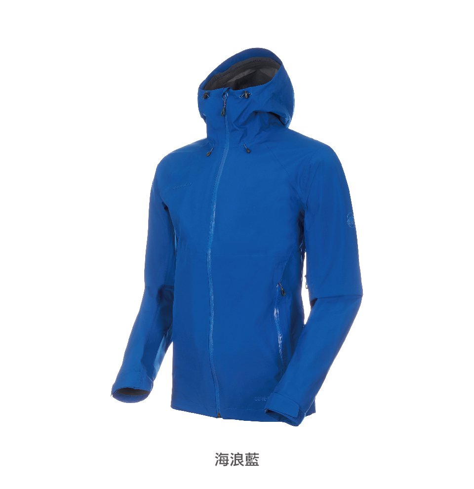 Mammut 長毛象 Convey Tour HS Hooded Jacket Men 防風防水連帽外套 黑色 男款 #1010-26032