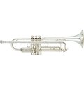 亞洲樂器 YAMAHA YTR-6335S Trumpet 鍍銀 小喇叭、Bb 調小號、揚聲管: 黃銅, 表面處理: 鍍銀