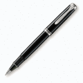 Pelikan百利金R805黑桿白夾鋼珠筆