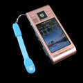 智慧型手機傳輸線 USB-Micro USB5p 吊飾型連線貓適用HTC Moto Nokia 三星 LG等手機 ilink 藍