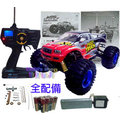 恰得玩具 1:10 4WD 無刷版 專業遙控電車～越野大貨卡~(RTR套裝全配) 大腳車