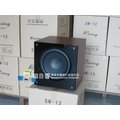 台灣製造Rising主動式12吋超重低音喇叭300W 強勁低頻 ! 超低價! 台灣機版SW-12