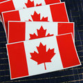 【衝浪小胖】加拿大國旗貼紙／機車／汽車／抗UV／防水／Canada／各國家均有販售
