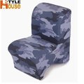 【STYLEHOUSE】海軍迷彩L型迷你沙發椅(SL01BL) (台灣製)