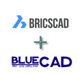 Bricscad Pro 正體中文版+BLUE CAD (B+B Pro)建築與空間設計軟體