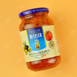 【艾佳】DE-Cecco西西里義大利麵醬400公克/罐