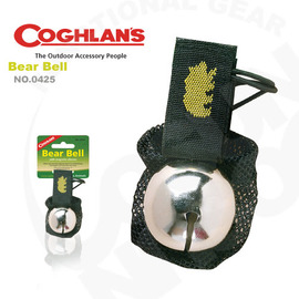 【Coghlans -加拿大】可消音熊鈴 Bear Bell with Magnetic.警告動物 鈴鐺 0425-(銀)