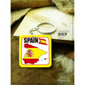 【衝浪小胖】西班牙國旗鑰匙圈/Spain/汽車/機車/多國款式可選購/TVBS-N獨家