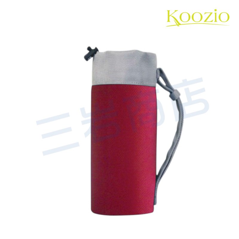 Koozio經典水瓶 600ml專用保護袋-紅