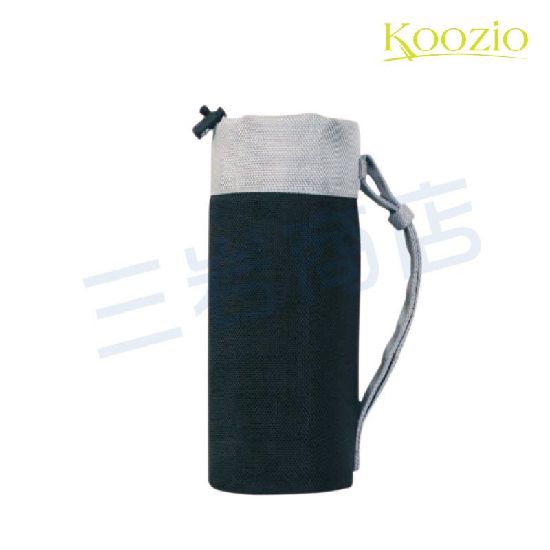 Koozio經典水瓶 600ml專用保護袋-黑