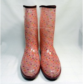 {風靡日本~點點彩色雨鞋}~~台灣製造女雨鞋~雨靴~塑膠工作鞋~防水/止滑/耐磨/~台灣製造~品質有保證!
