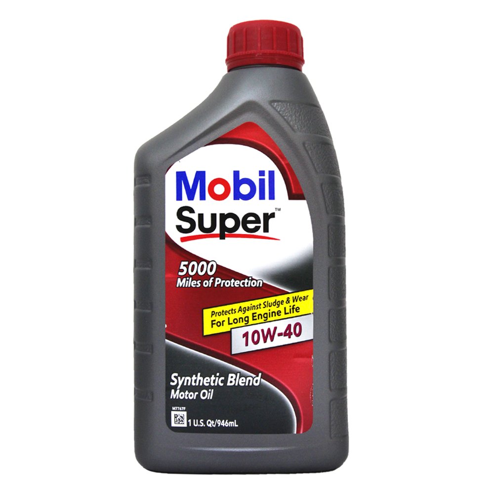 【易油網】Mobil Super 5000 10W40 合成機油