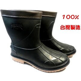 {553短筒雨靴}~超耐磨~男女適用厚底短雨鞋~100%台灣製造~ 短靴 ~雨鞋 ~雨靴 ~適合任何需要防水工作環境~柔軟舒適~內附原廠鞋墊~