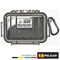 美國 PELICAN 1010 Micro Case 微型防水氣密箱-透明(黑) 公司貨
