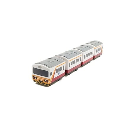 【鐵道新世界購物網】 台鐵EMU1200型號紅斑馬小列車
