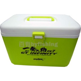 ◎百有釣具◎太平洋POKEE 一發大物 綠色 活力FX-7 (7L) 冰箱活餌桶 ~