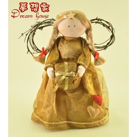 2008Gnomy's荷蘭娃娃*小天使沙包布娃娃禮物《金色》*超可愛喔*