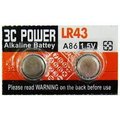 【民權橋電子】MAXELL 水銀電池 1.5V LR43 兩入裝 ( G-12.LR43.AG12.186 )