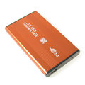 硬碟外接盒2.5吋 SATA介面高速USB 2.0鋁合金外置硬碟盒 橙色