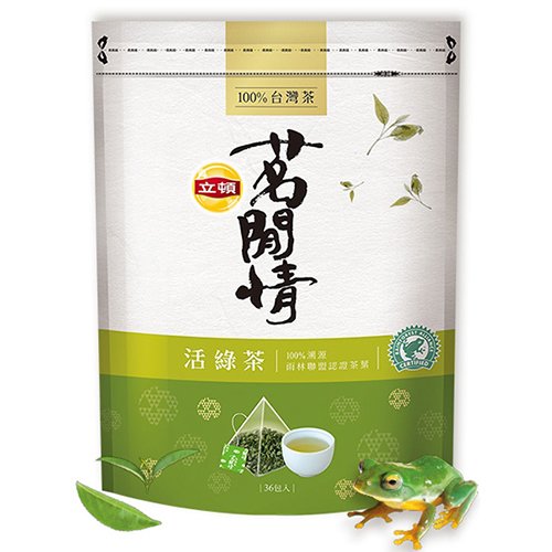 【史代新文具】【立頓Lipton】茗閒情立體茶包/活綠茶 (36入)