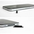 iPhone4/4S ipad 2 專用 充電口/耳機孔/防塵塞/耳機塞 耳機塞+充電孔塞 (黑/白) [AFO-00024]