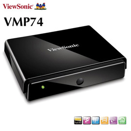 《e-man》優派ViewSonic 高畫質網路數位影音播放器(VMP74)+送HDMI線+螢幕清潔組★24期0利率★免運費★