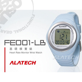 【ALATECH】多功能健身腕錶.車錶.手錶.運動錶.跑步路跑.三鐵健身.自行車/藍 FE001-LB