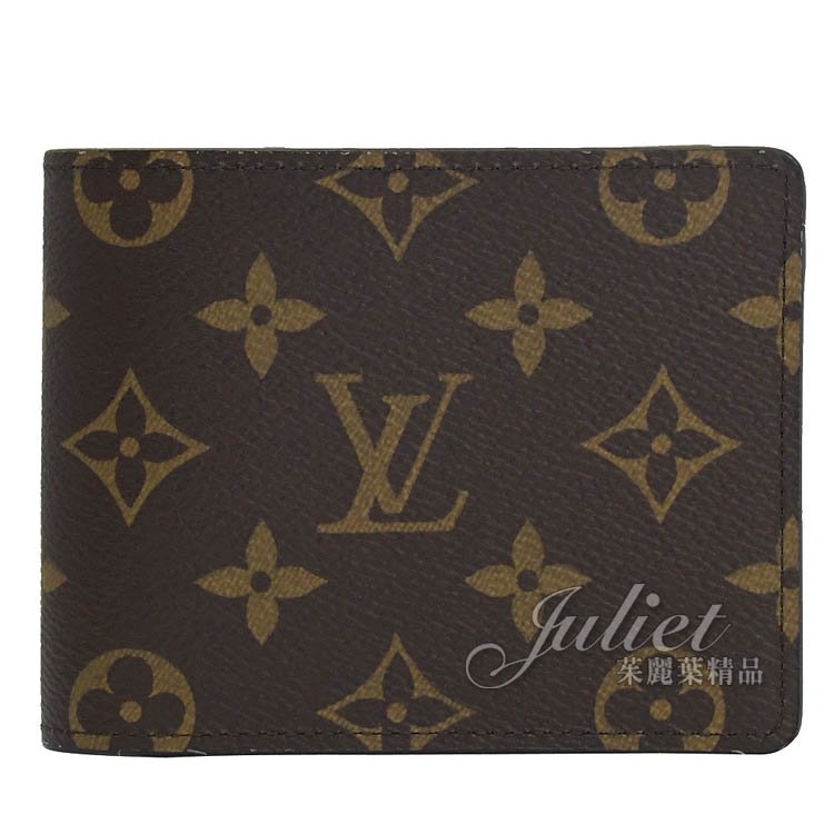 Juliet茱麗葉精品 Louis Vuitton LV M60895 Monagram經典花紋折疊短夾現金價$16,500
