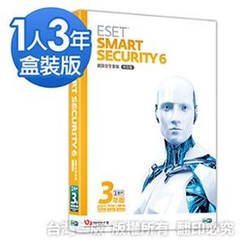 ESET NOD32 Smart Security 6.0 單機3年