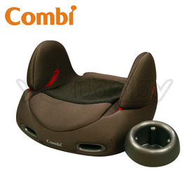 康貝Combi Buon Junior Air booster seat 輔助汽車安全座椅/汽座-網眼棕